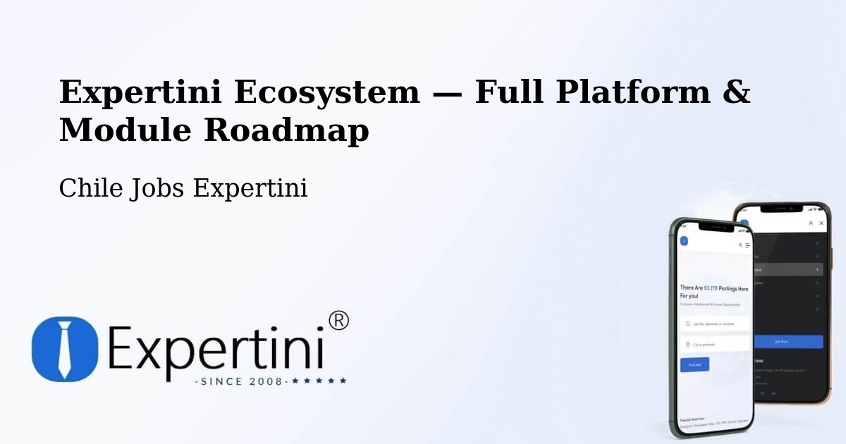 Expertini Ecosystem — Full Platform & Module Roadmap – Requínoa