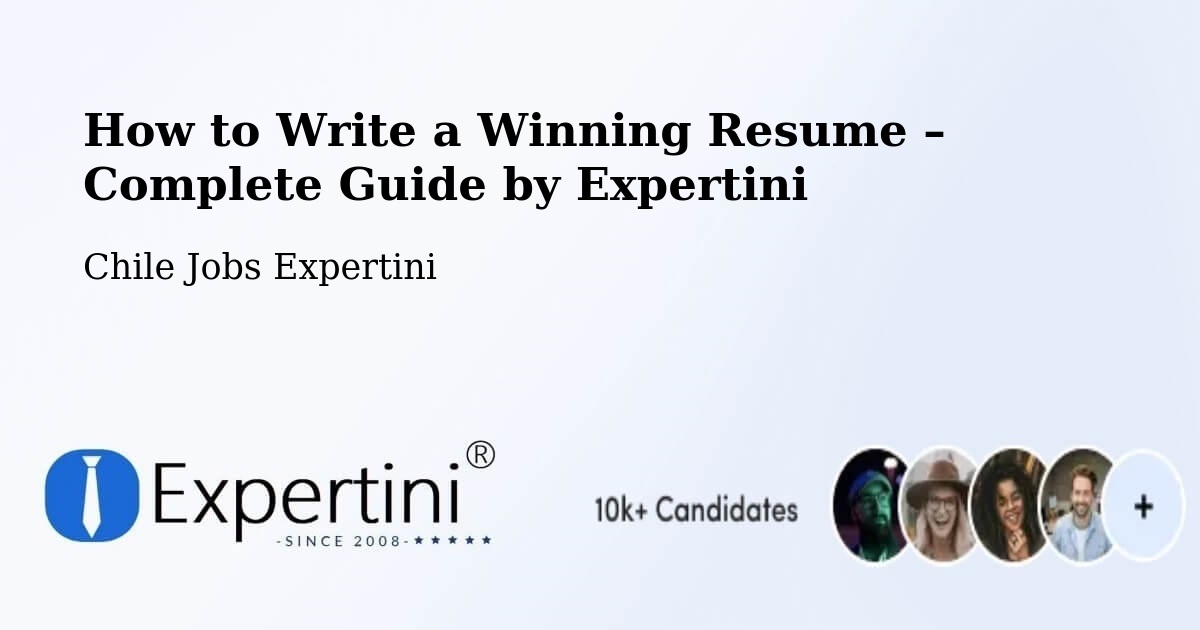 Resume Writing Guide for Job Seekers – Requínoa - Requínoa, Chile Jobs Expertini